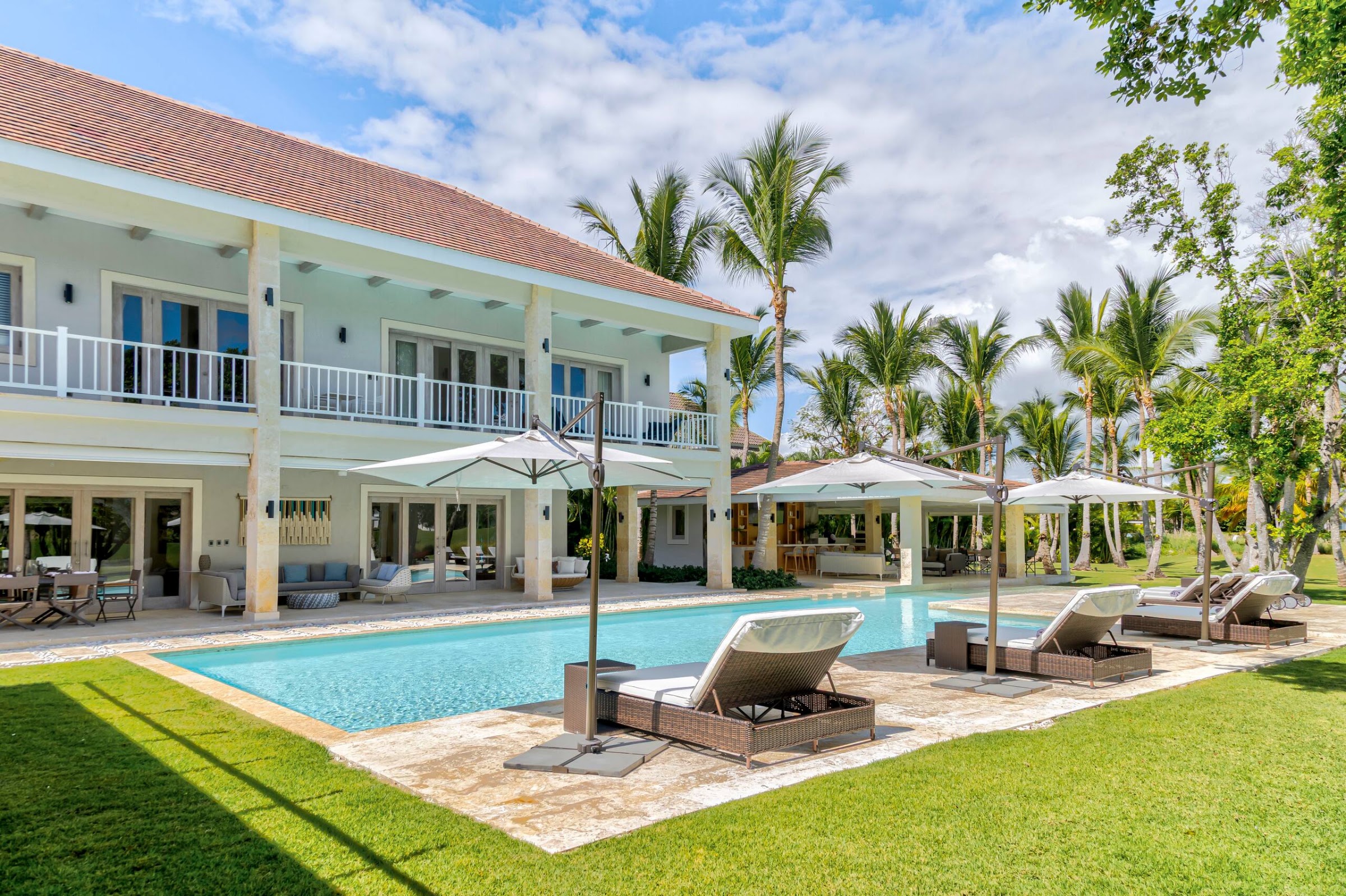 Villa Mandala pool terrace
